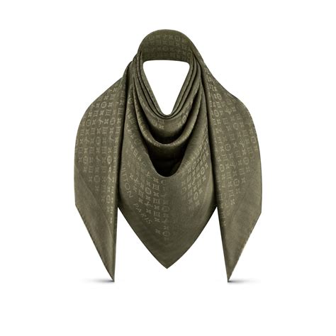 louis vuitton evermore shawl|louis vuitton silk scarf brown.